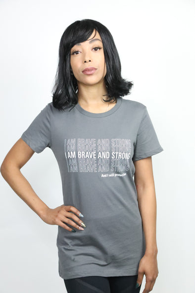 I am Brave and Strong Tee