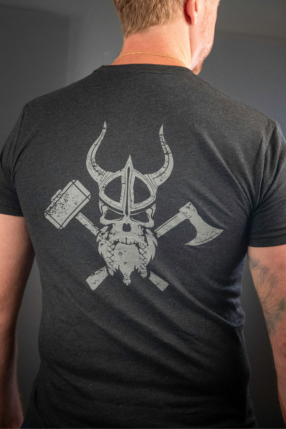 Crushing Evil Viking Tee