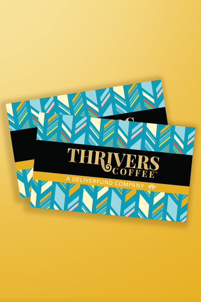 Thrivers Coffee E-Gift Card